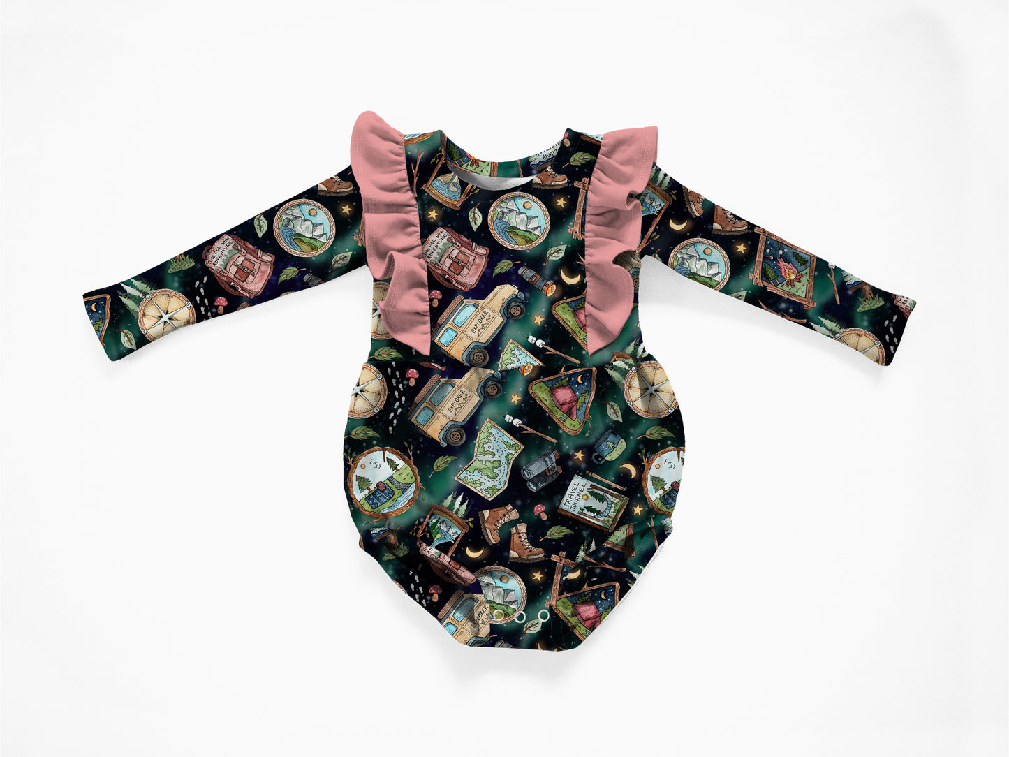 Under The Stars Bubble Romper