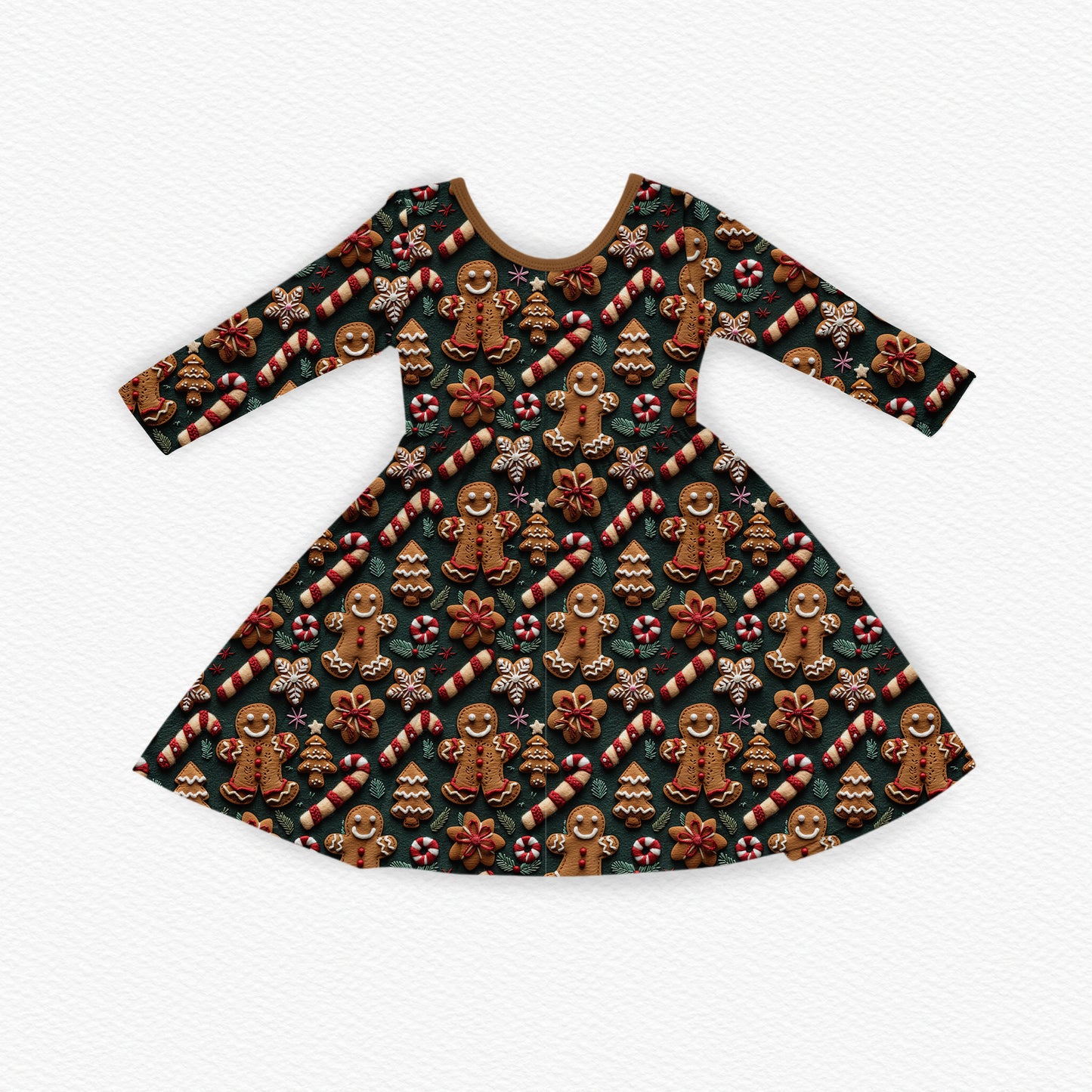 Ginger Cookies Twirl Dress