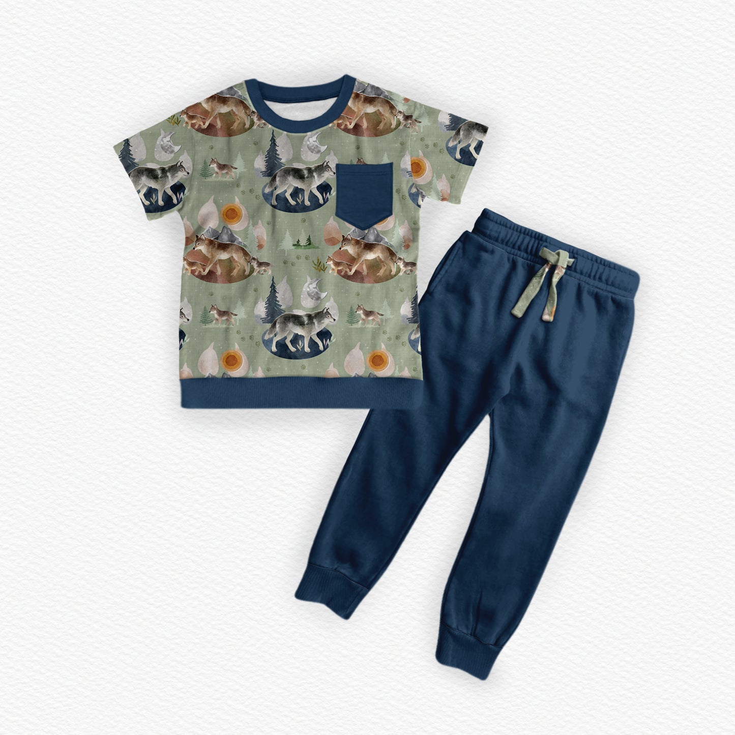 Forest Path Jogger Set