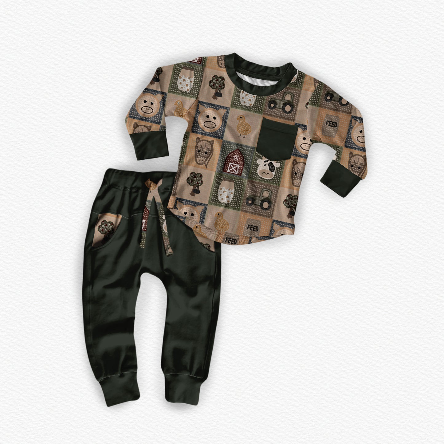 Farm Friends Jogger Set