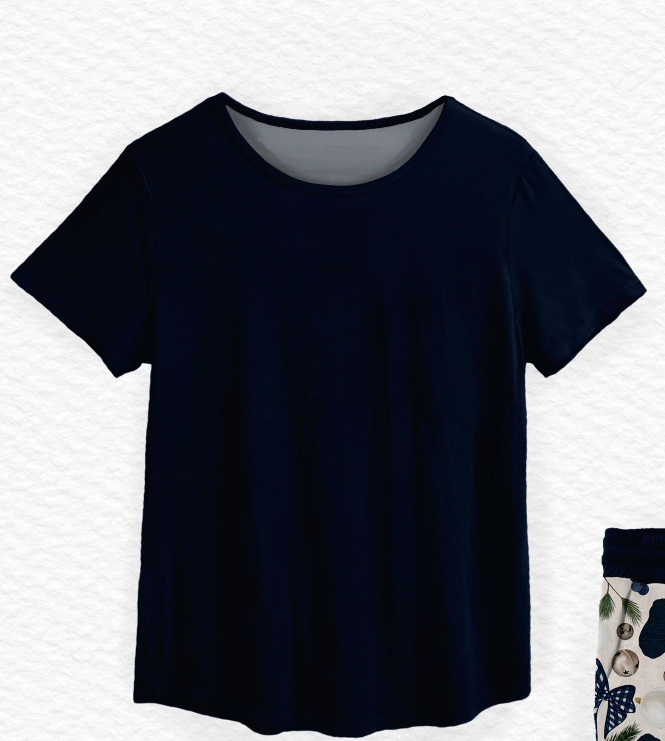 Solid Navy Tee