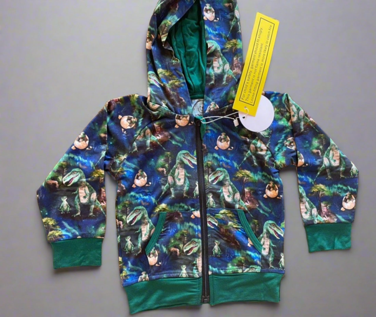 Dino Aurora  Zip Up Jacket*