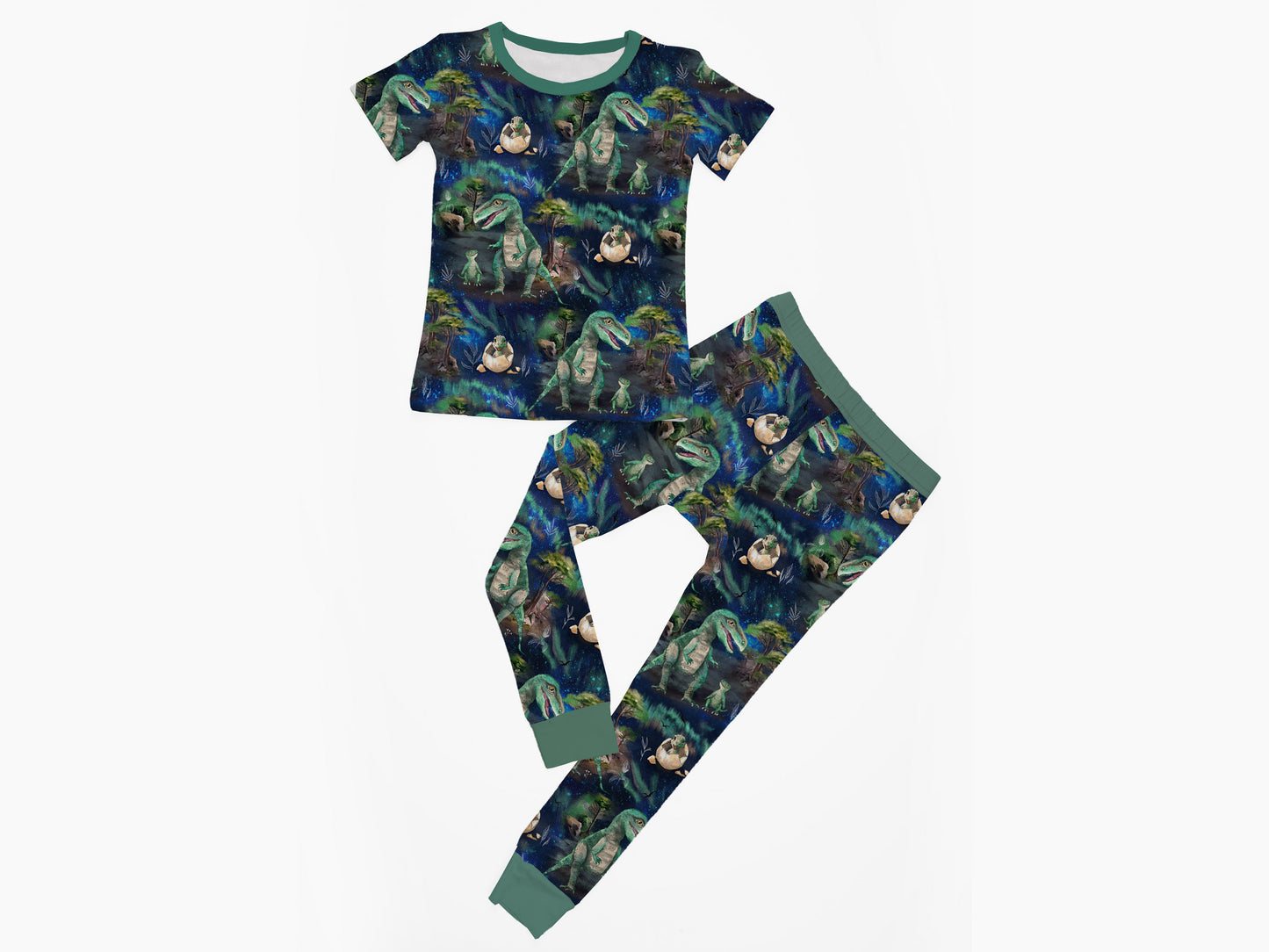 Aurora Dino 2 Piece Short sleeve Tee/ pants