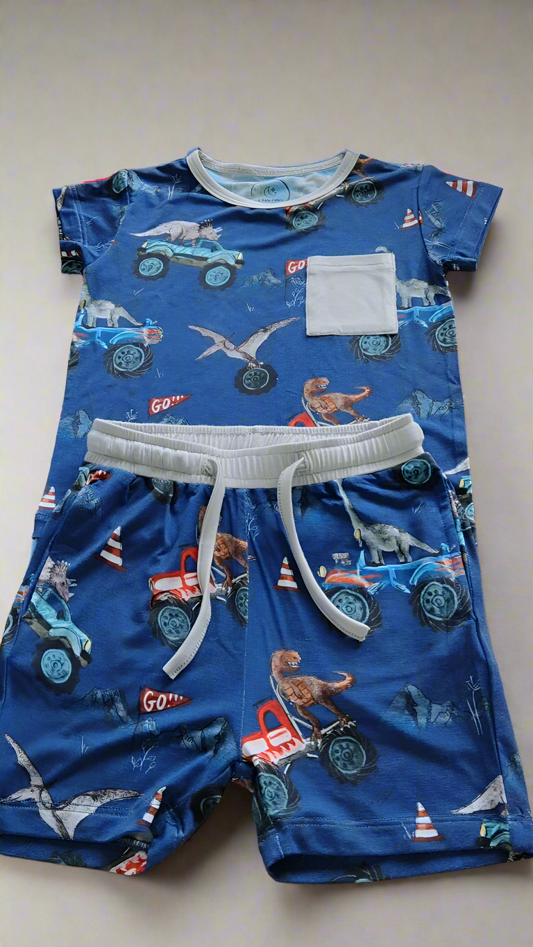 Dino Trucks Tee/Shorts