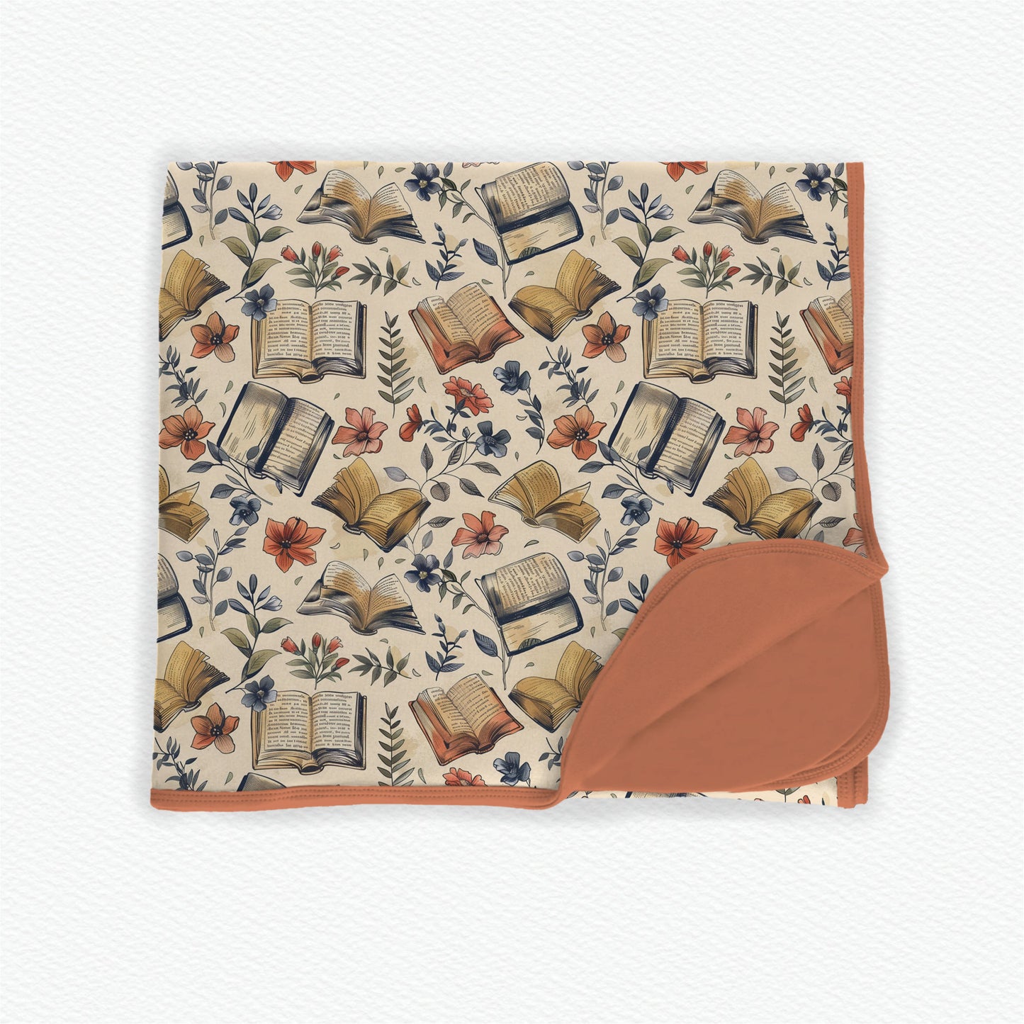 Fall Pages Bamboo Blanket