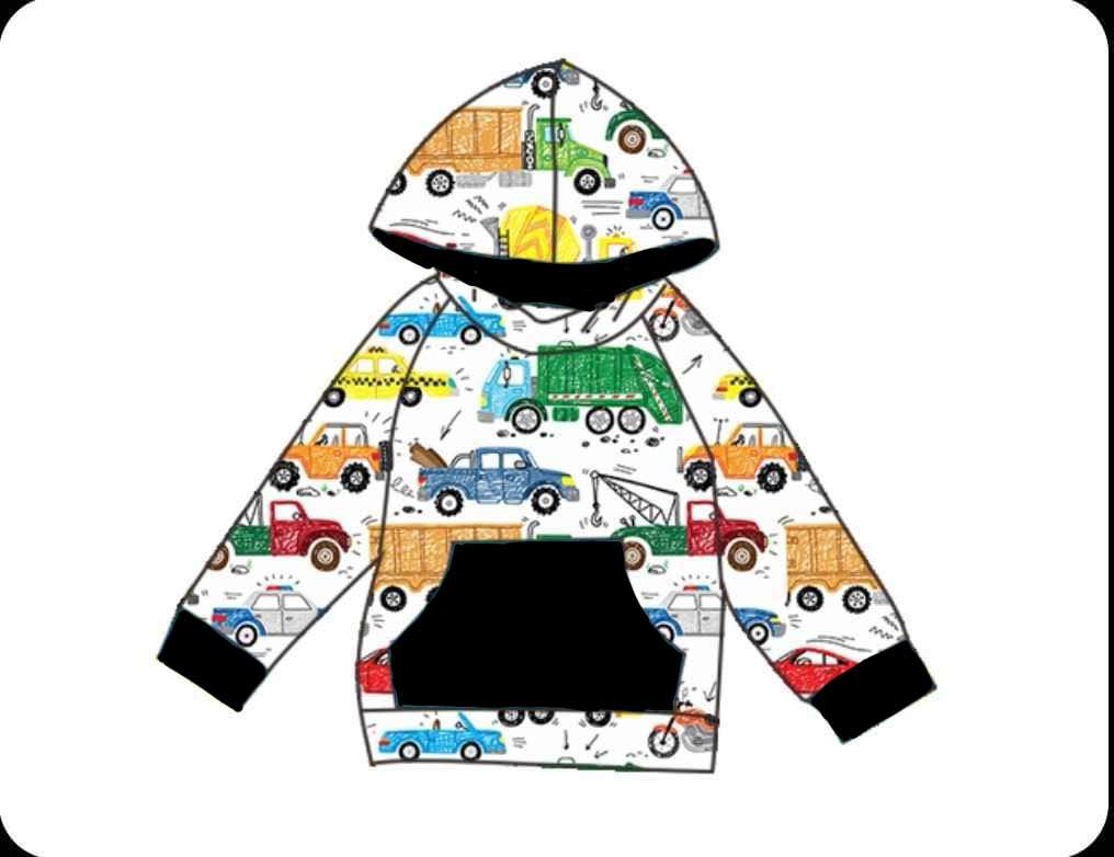 All The Trucks Sweater/Lomgsleeve Top.