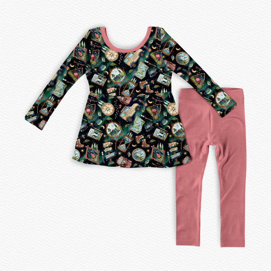 Understand The Stars Peplum Set