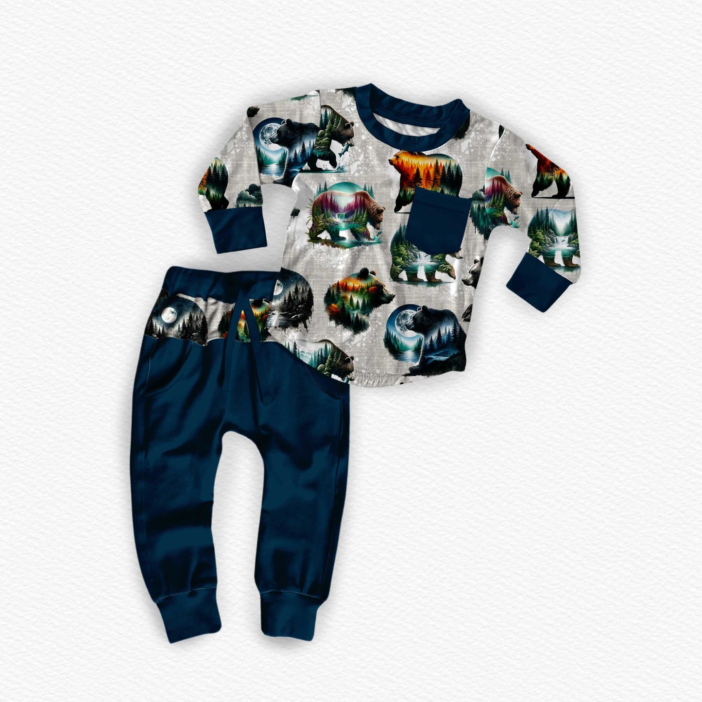 Spirit Bear 2 peice Jogger Set