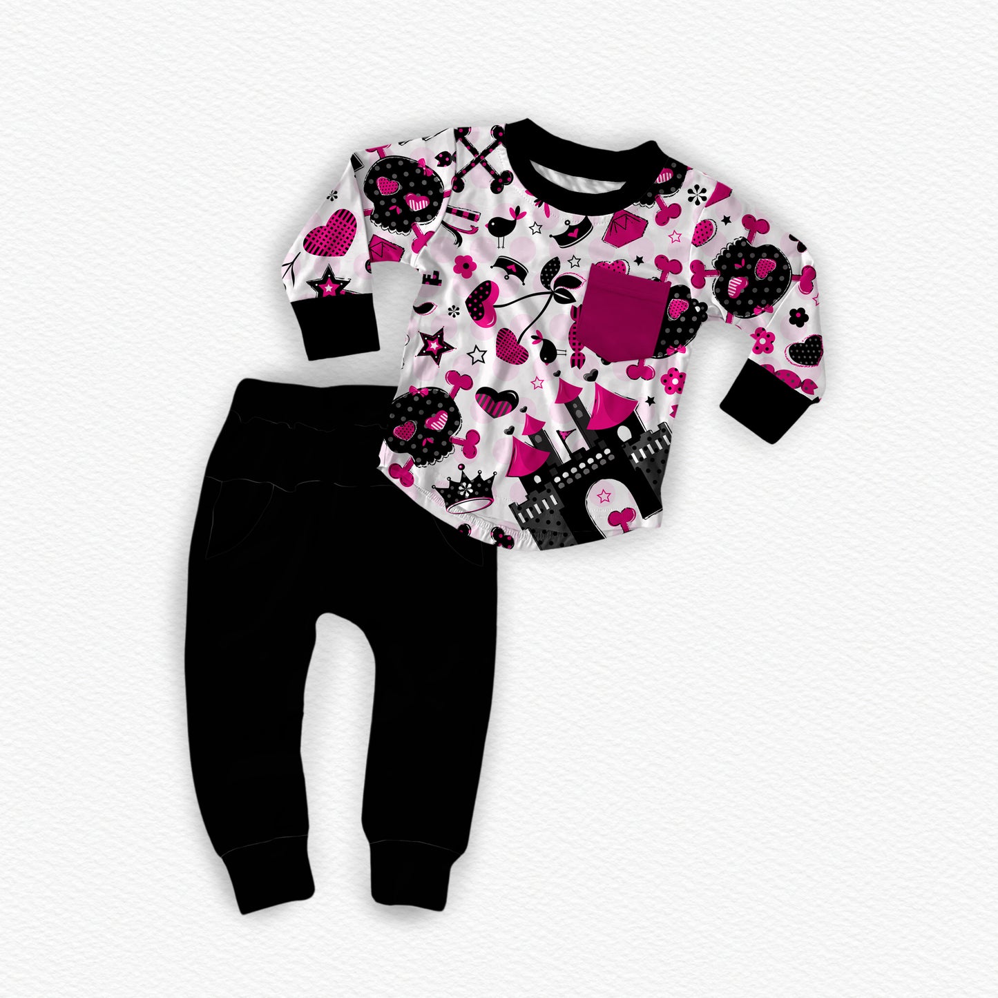 Valentine Princess Jogger Set