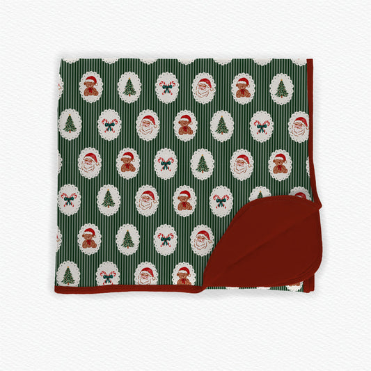 Christmas Past Bamboo Blanket PLUSH