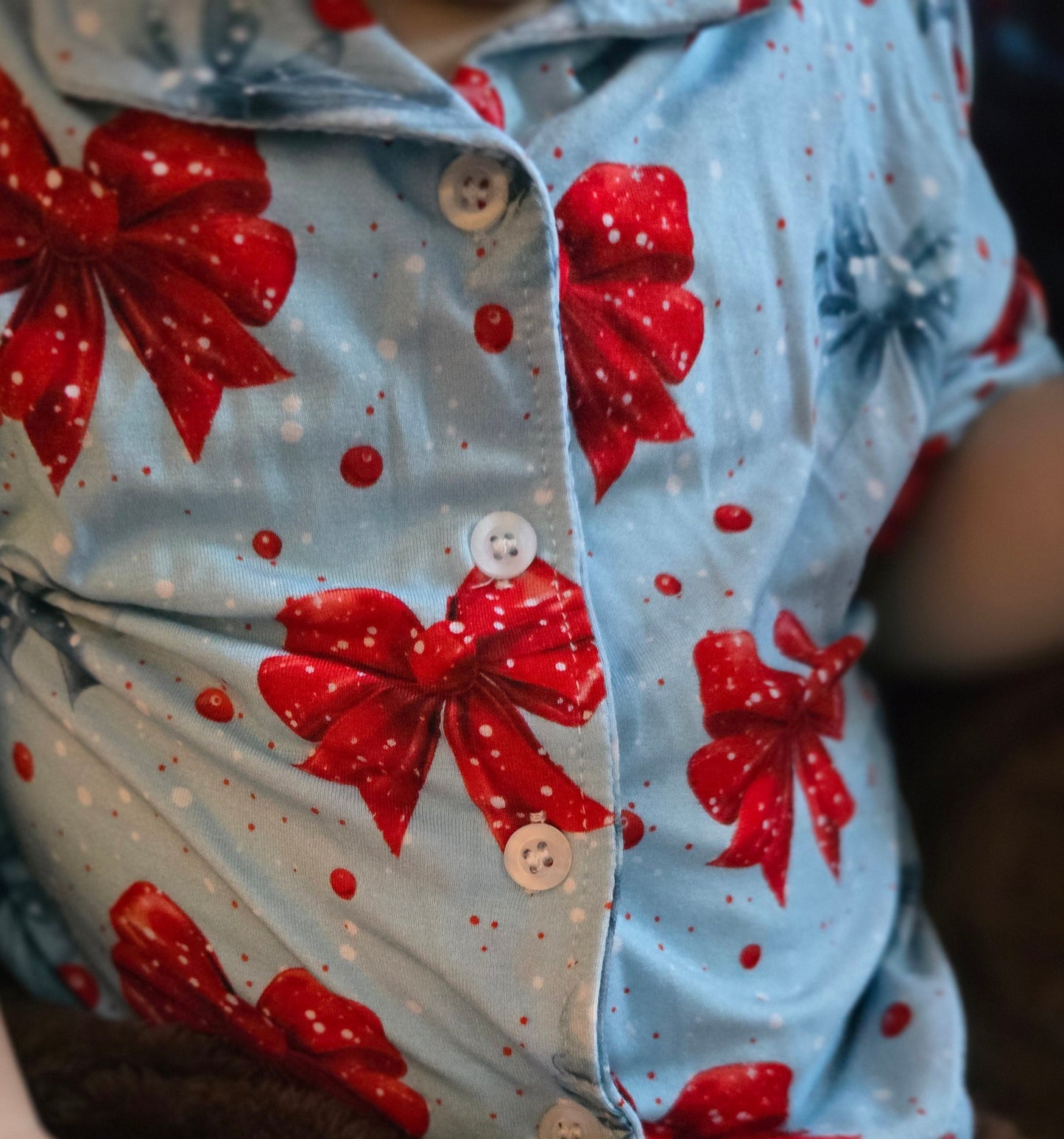 Glitter Button Down Top and Pants( * kids )**