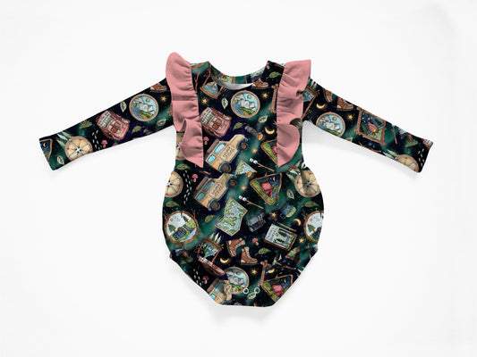 Under The Stars Bubble Romper