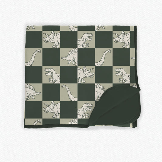 Dino Check Blanket