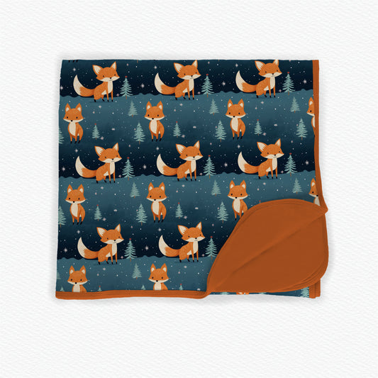 Winter Fox PLUSH Bamboo Blanket