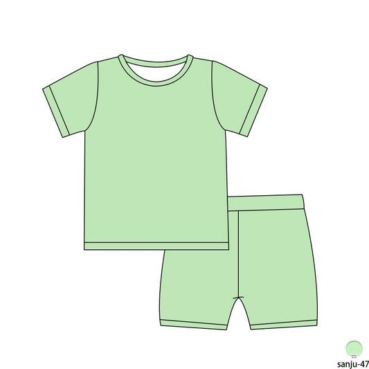 Green Tee/Short Set