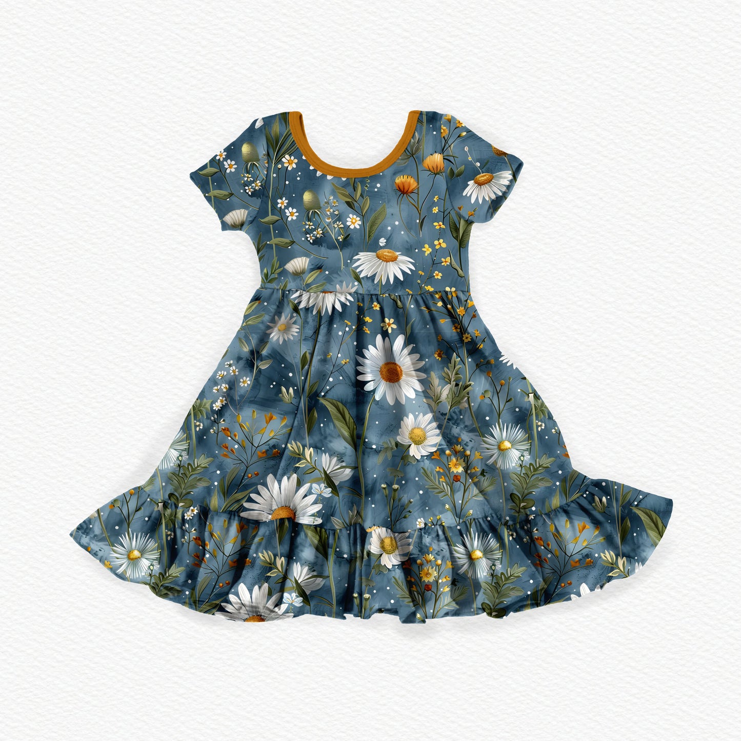 Fall Daisy Twirl