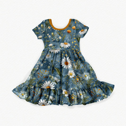 Fall Daisy Twirl