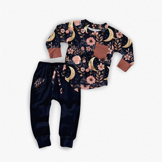 Evening Bloom Jogger Set