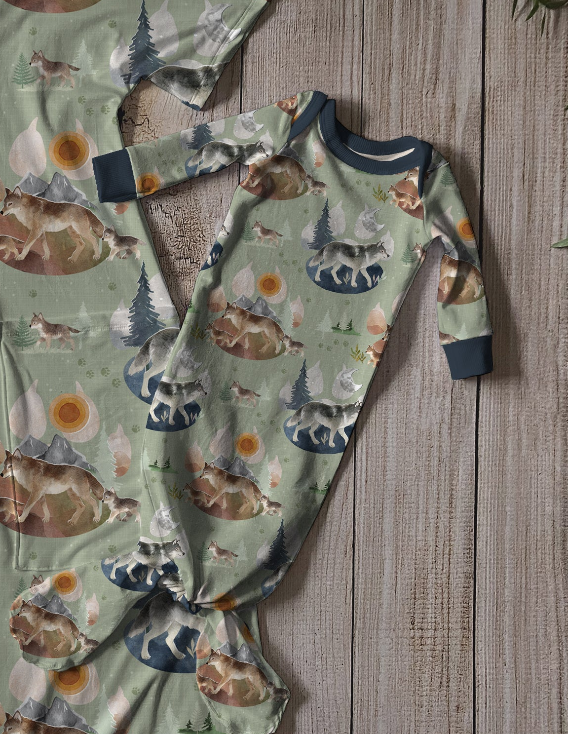 Forest Path Newborn Gown *Mama Gown Sold Separately *