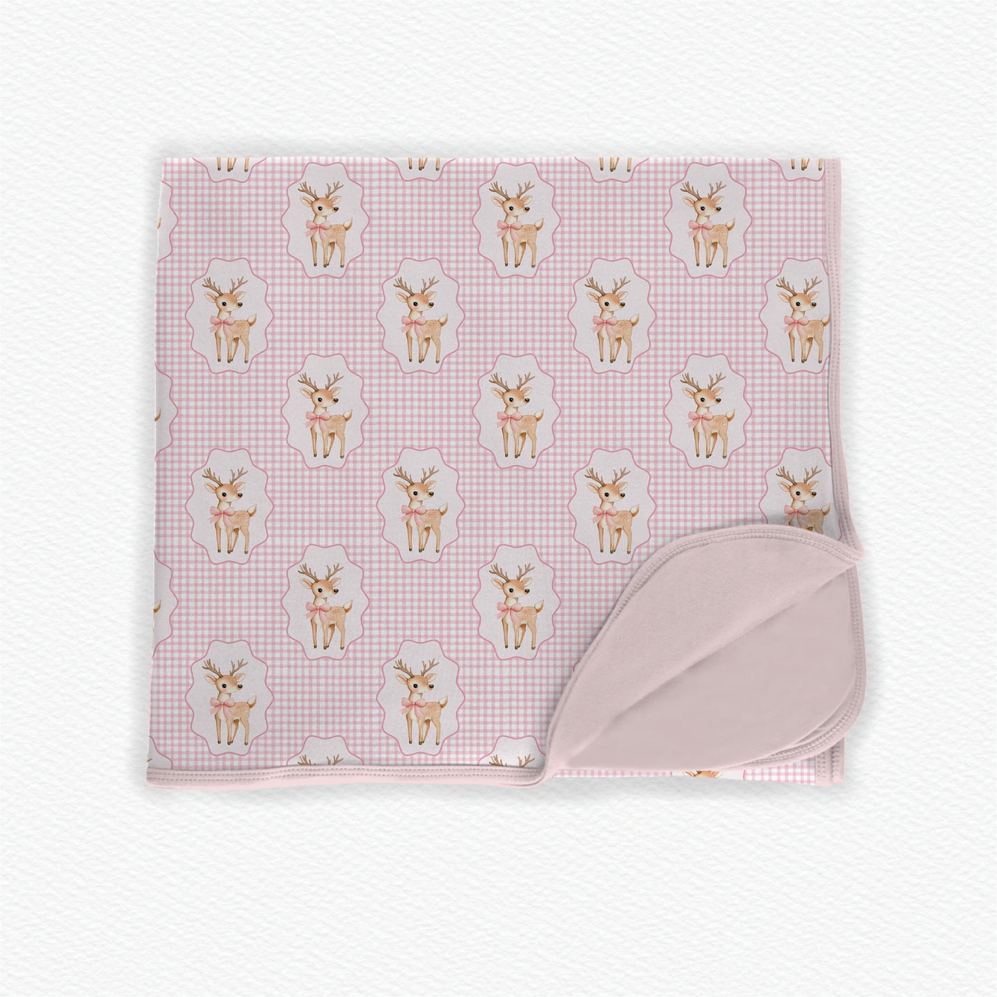 Little Deer PLUSH Bamboo Blanket