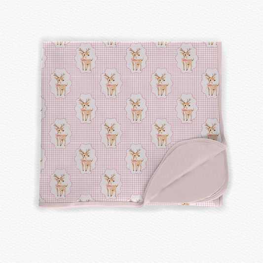 Little Deer Bamboo Swaddle