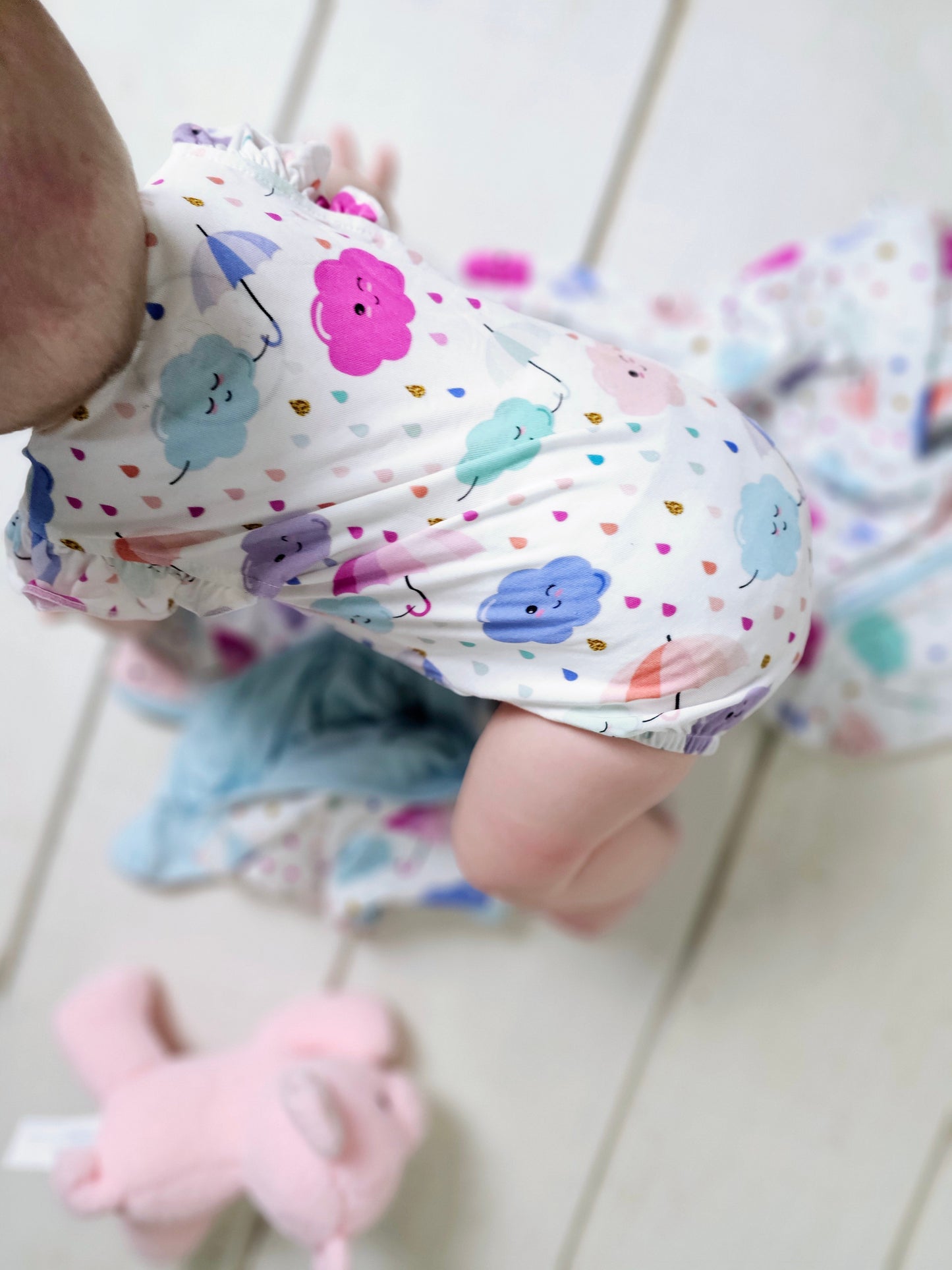 Summer Clouds Romper