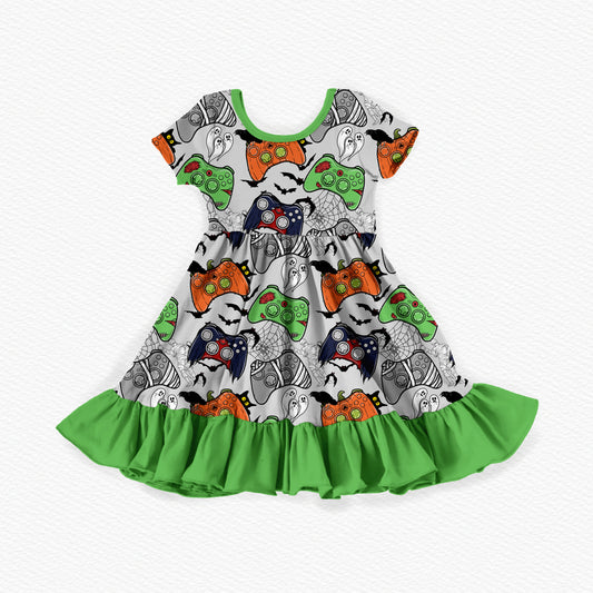 Spooky Gamer Dress/ Twirl