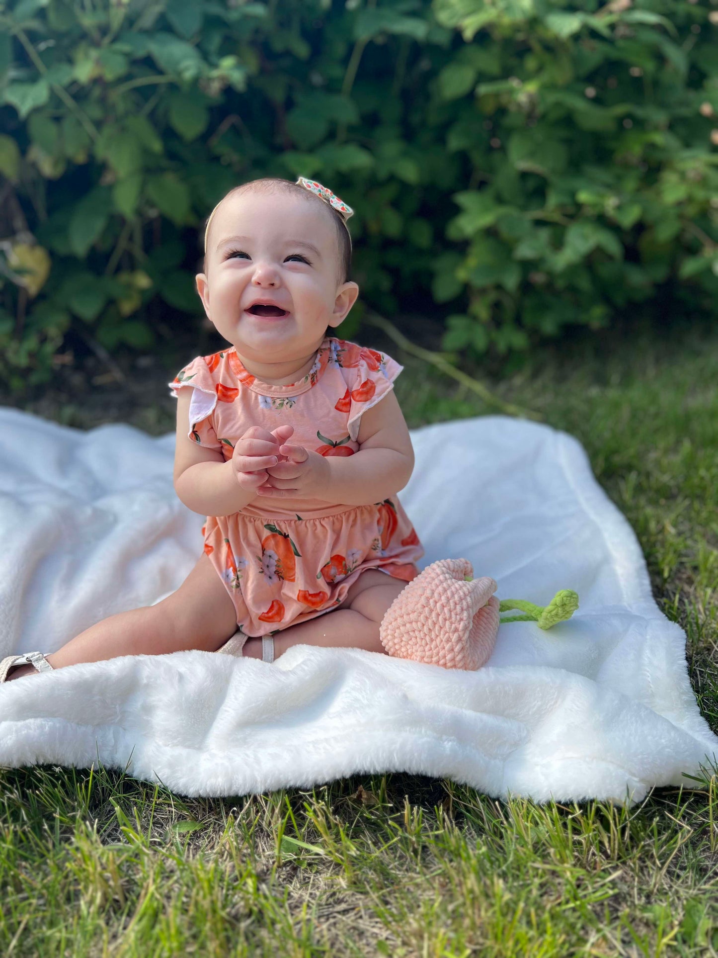 Summer Peach Dress