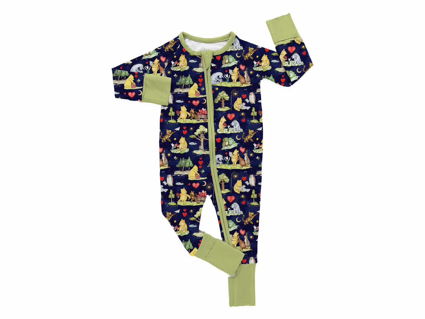 Nighttime Bear Zippie