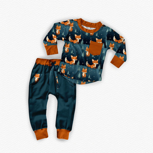 Winter Fox Jogger Set