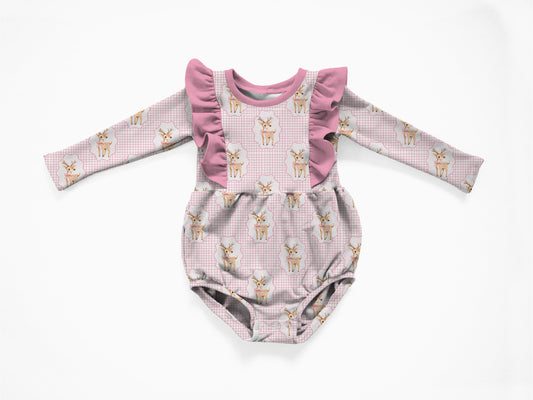 Little Deer Bubble Romper