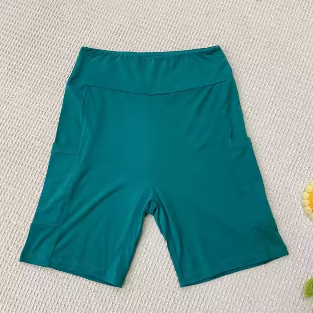 Green-Adult Tee & Biker Style Short Set