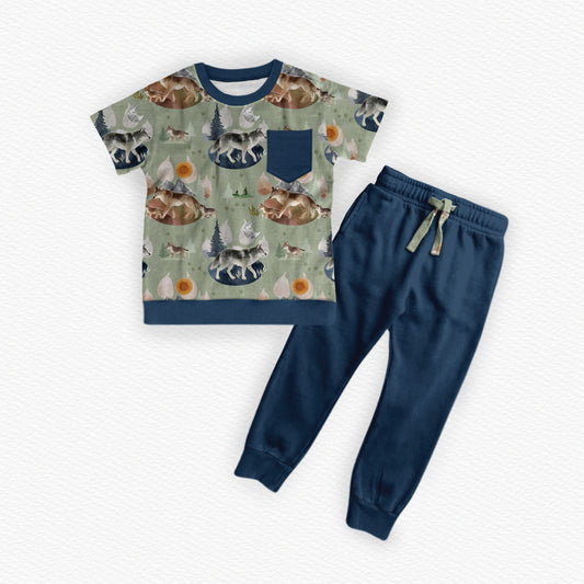 Forest Path Jogger Set