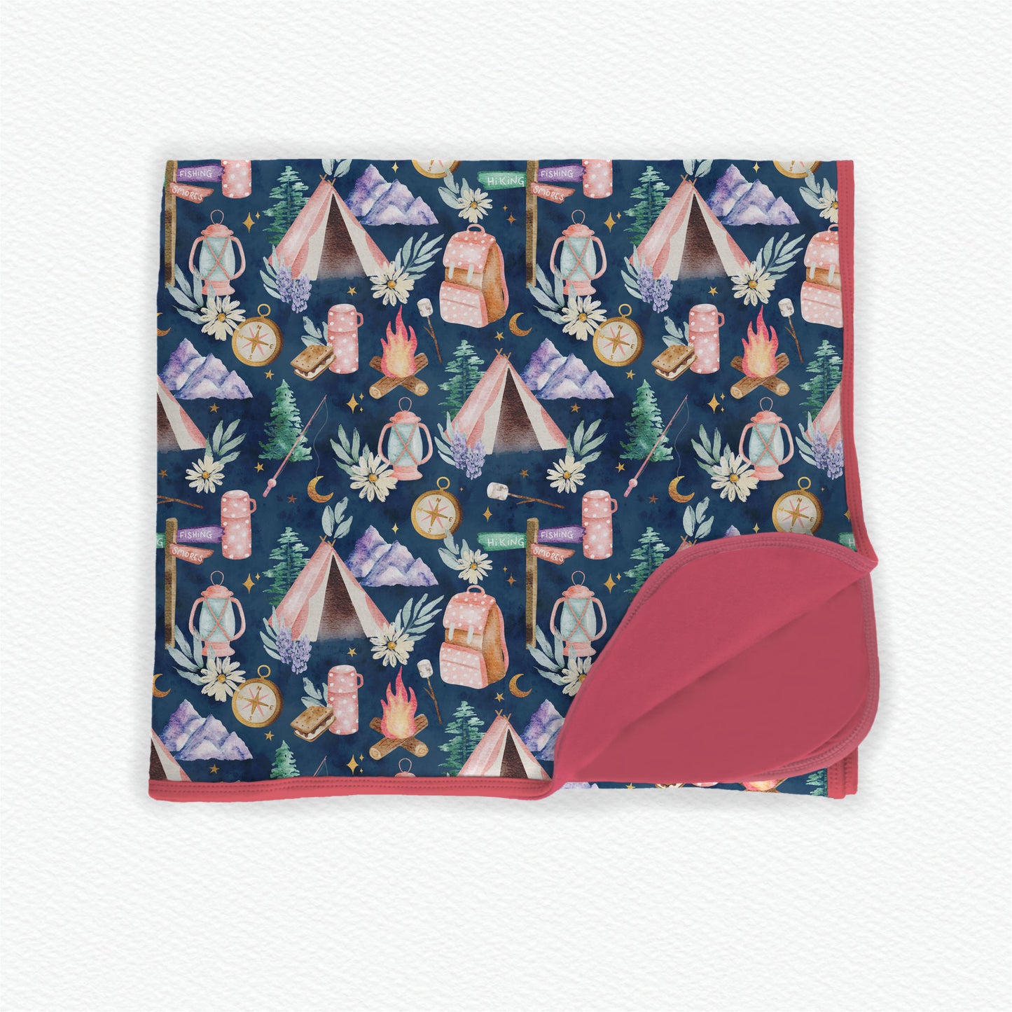 Girls Camp Bamboo Blanket