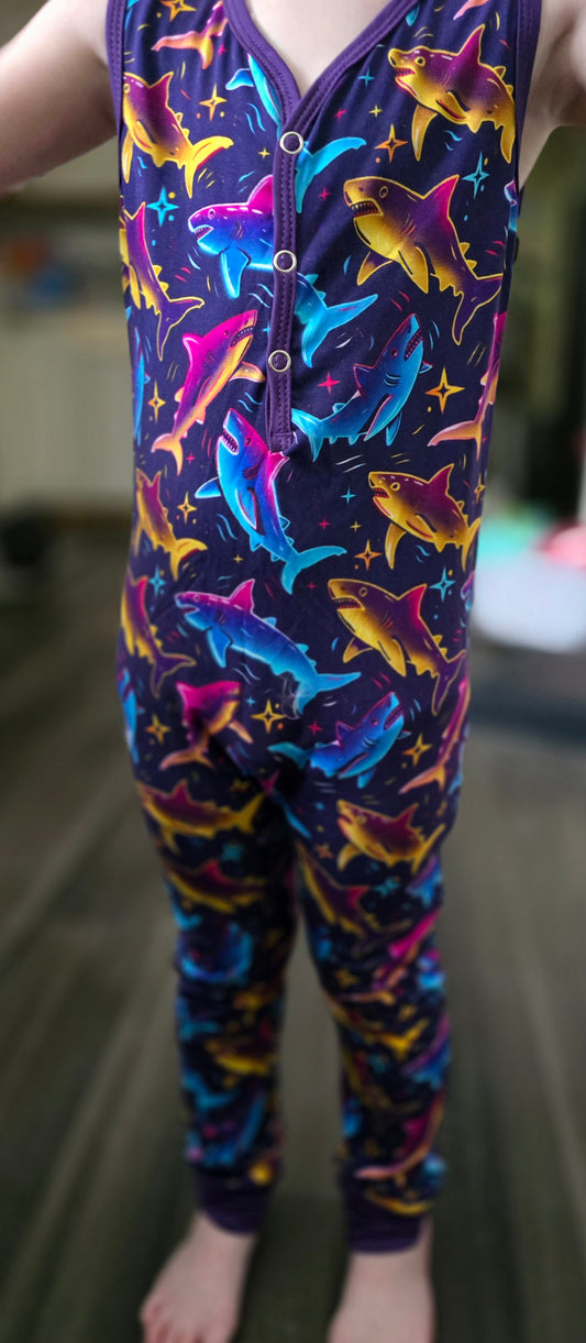 Shark Romper Collab
